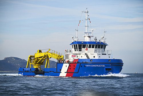 New Forth Constructor Maintenace Support Vessel Delivered